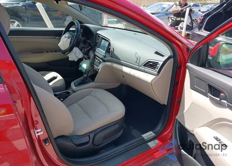 2017 Hyundai Elantra Se z USA, uszkodzony, nr VIN KMHD84LF6HU069311